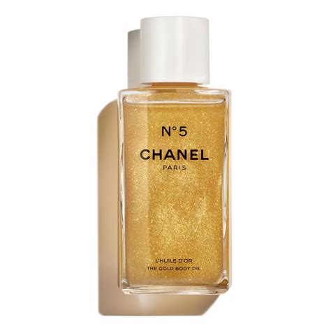 chanel no 5 body glitter|N°5 THE BEIGE GOLD BODY OIL .